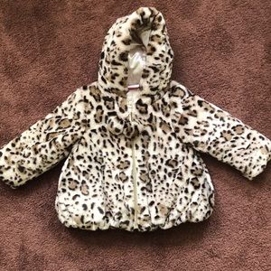 Toddler fur coat